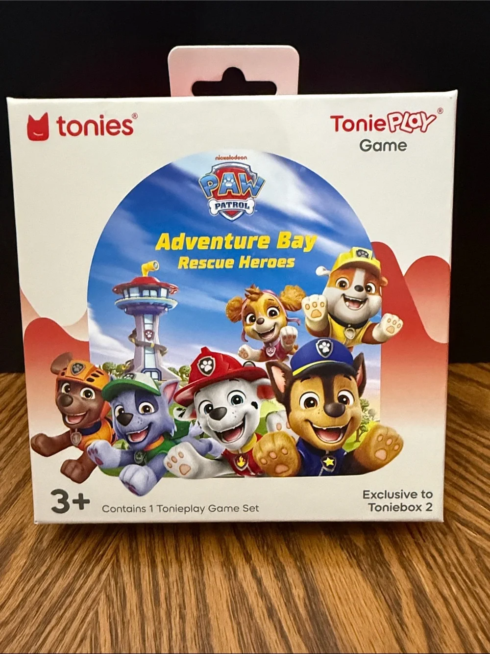 Tonies ToniePlay Paw Patrol Adventure Bay Rescue Heroes Game for Toniebox 2 NIB